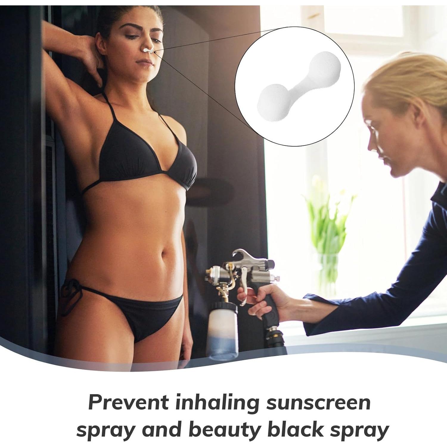 Filtros Nasales Desechables Tondiamo 100 Piezas Blanco