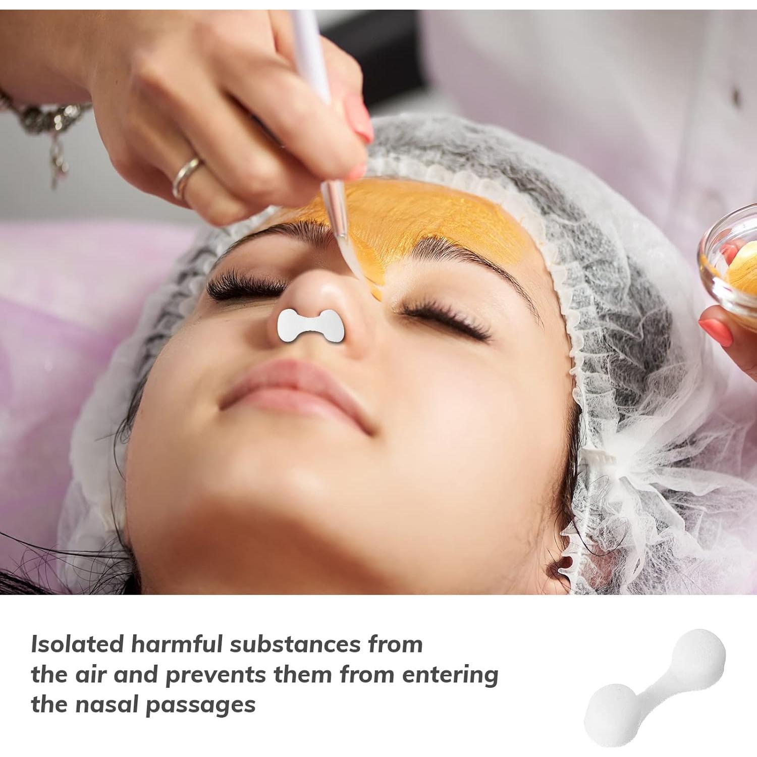 Filtros Nasales Desechables Tondiamo 100 Piezas Blanco