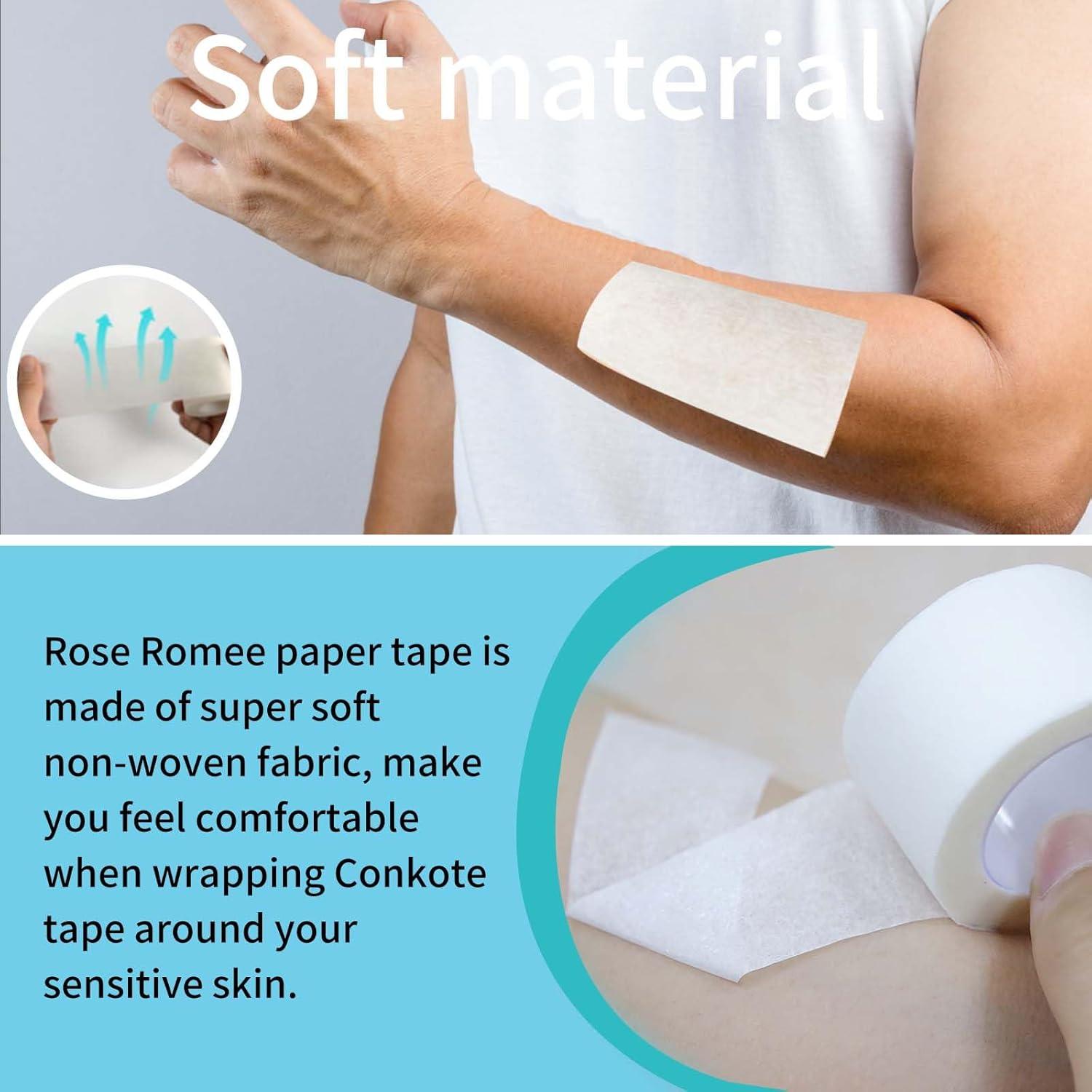 Cinta Médica de Papel Hipoalergénica 6 Rollos 5.08 cm x 9.14 m