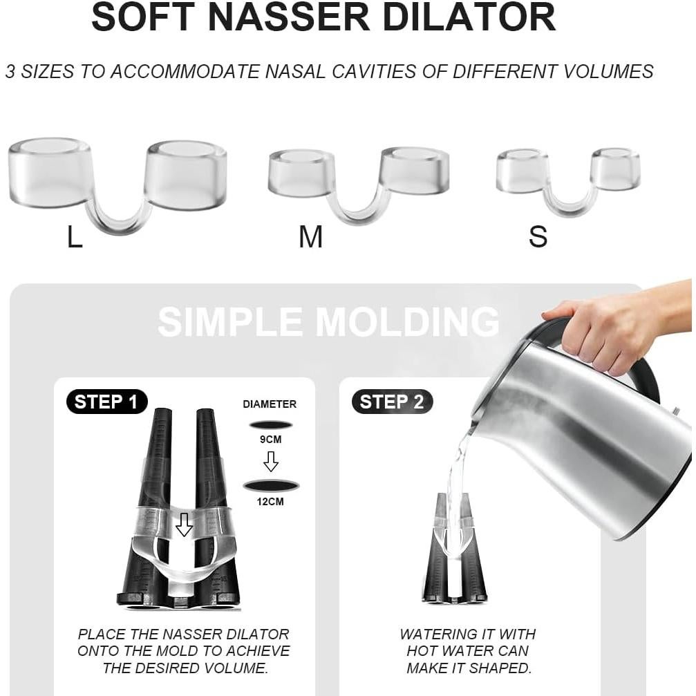 Dilatador Nasal KOHEEL Antironquidos 6 Unidades Ajustables