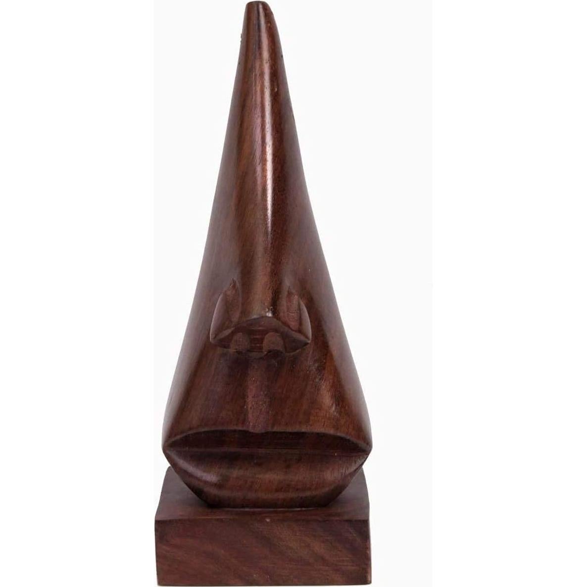 Soporte de Gafas de Madera Garden Of Arts - Nariz Decorativa