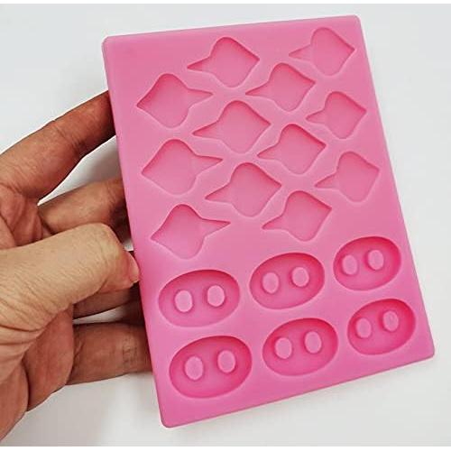 Molde de Silicona Cestony Orejas de Cerdo para Pasteles y Jabones