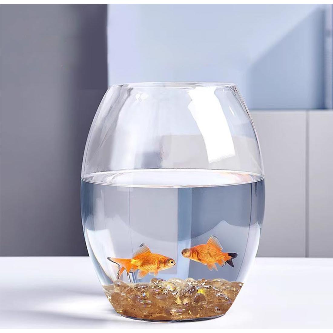 Perlas de vidrio YISZM 0,91 kg decorativas para jarrones