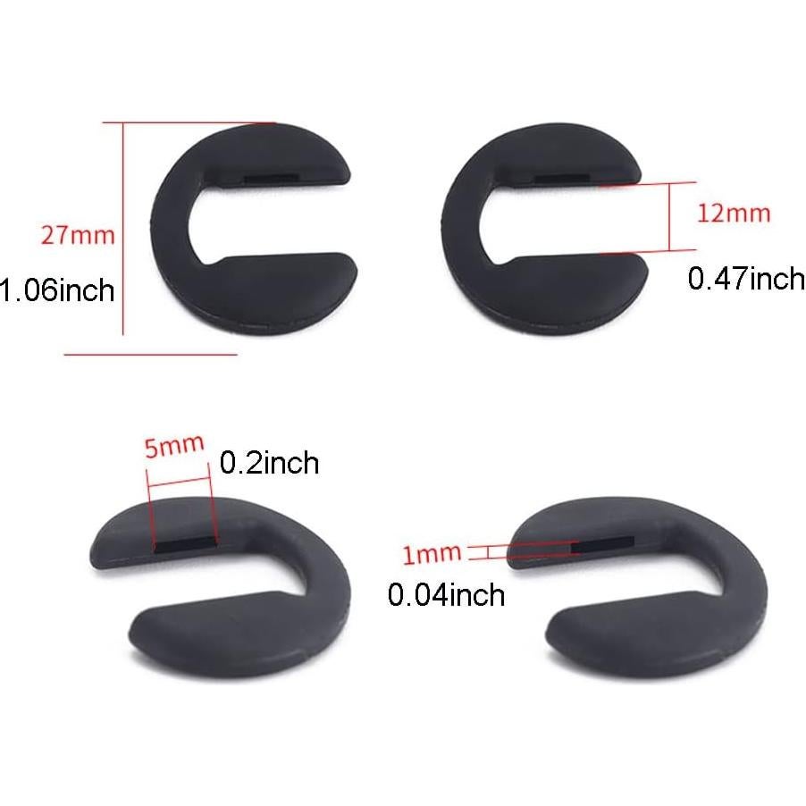 Almohadillas de Nariz Silicona Janky para Gafas - 2 Piezas