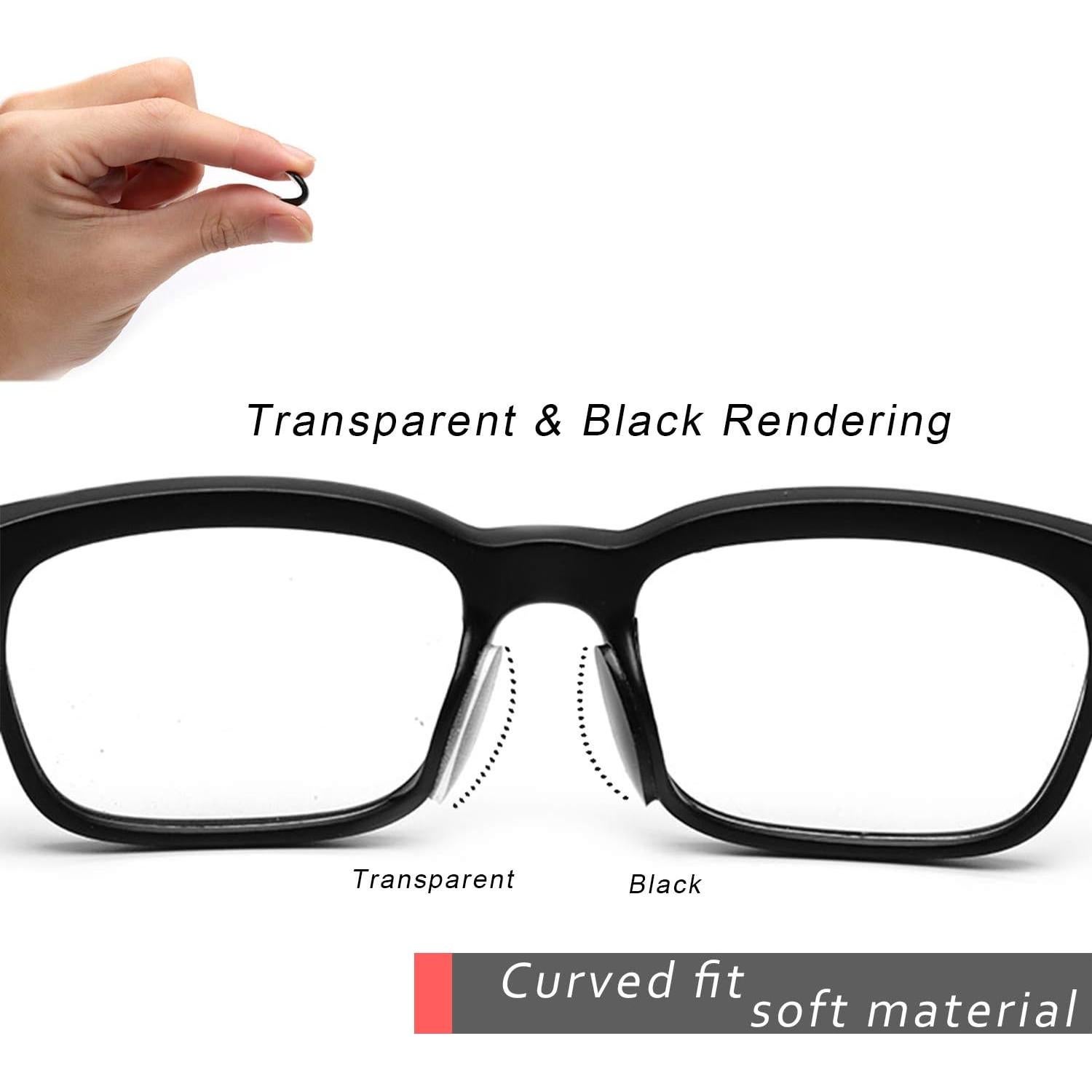 Almohadillas Antideslizantes NEPAK para Gafas - 30 Pares 1mm