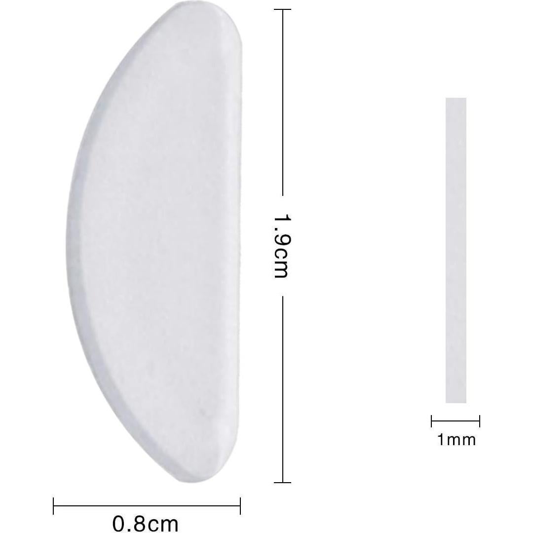 Almohadillas Antideslizantes NEPAK para Gafas - 30 Pares 1mm