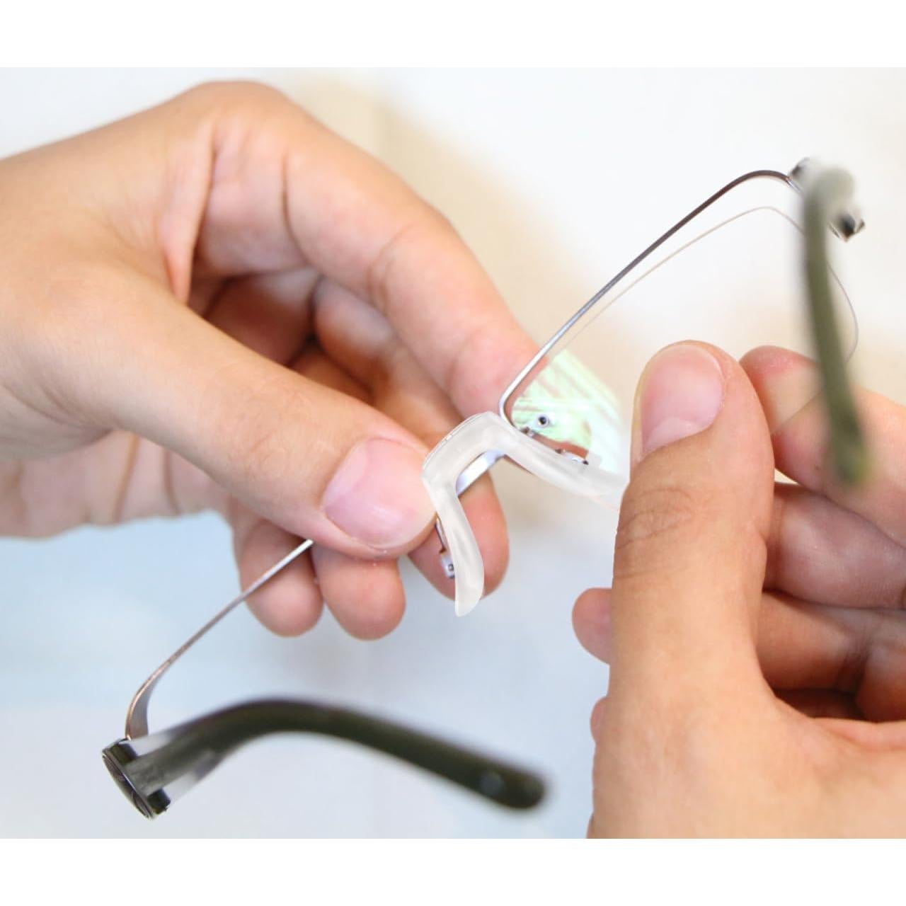 Almohadillas de nariz de silicona Healifty 3pcs antideslizantes