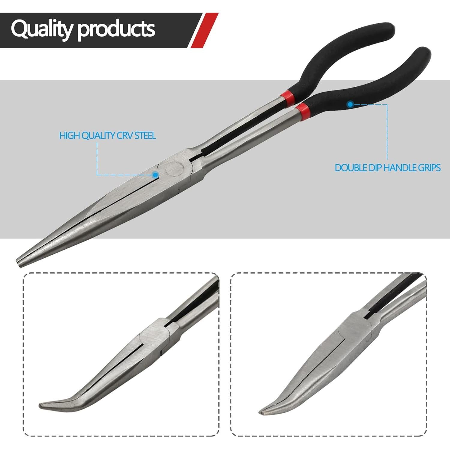 Juego de Alicates de Punta Larga MFBJXC 3 Piezas 27.94 cm