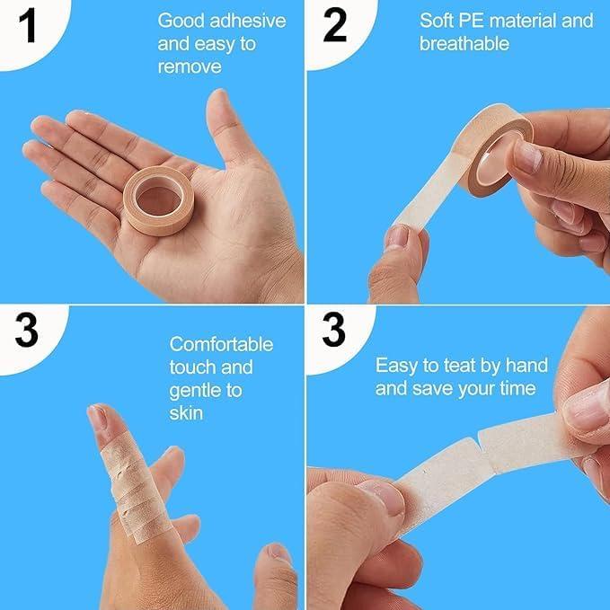 Cinta Microporosa Nasal Rose Romee 8 Rollos 1.27 cm x 9.14 m