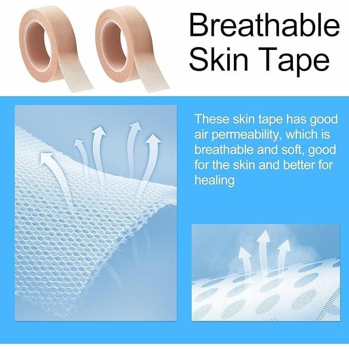 Cinta Microporosa Nasal Rose Romee 8 Rollos 1.27 cm x 9.14 m