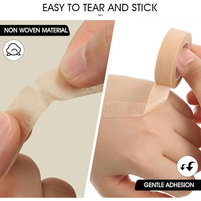 Cinta Microporosa Nasal Rose Romee 8 Rollos 1.27 cm x 9.14 m