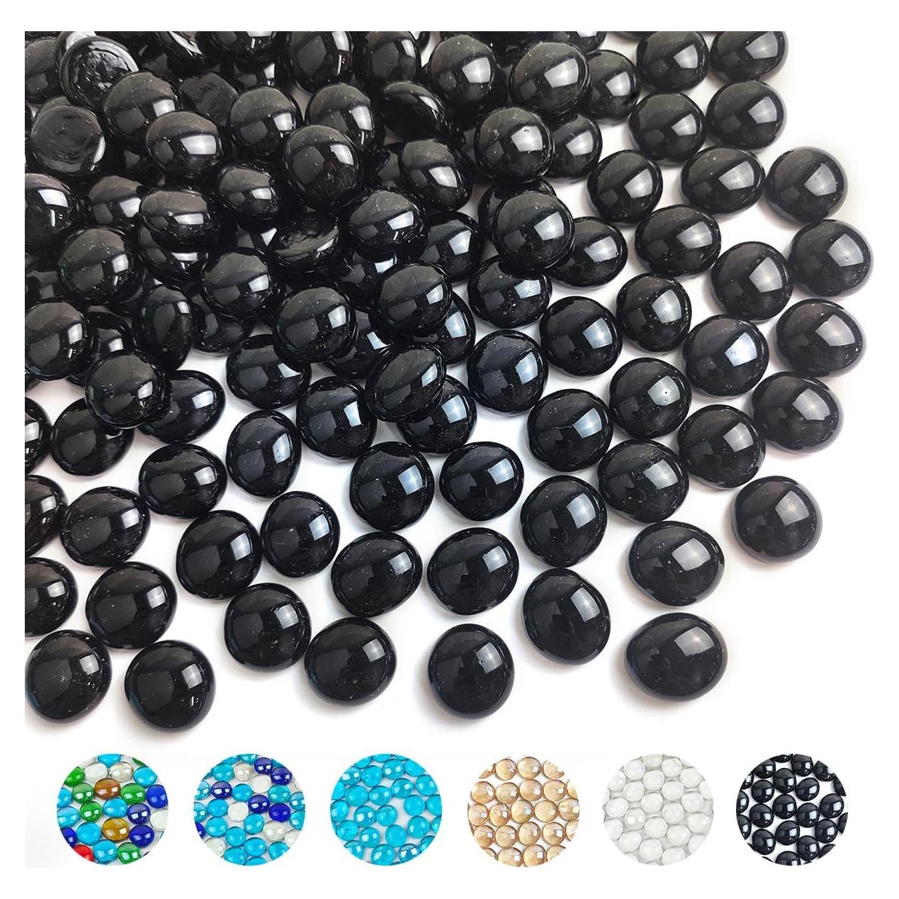 Perlas de vidrio YISZM 4,54 kg decorativas para jarrones