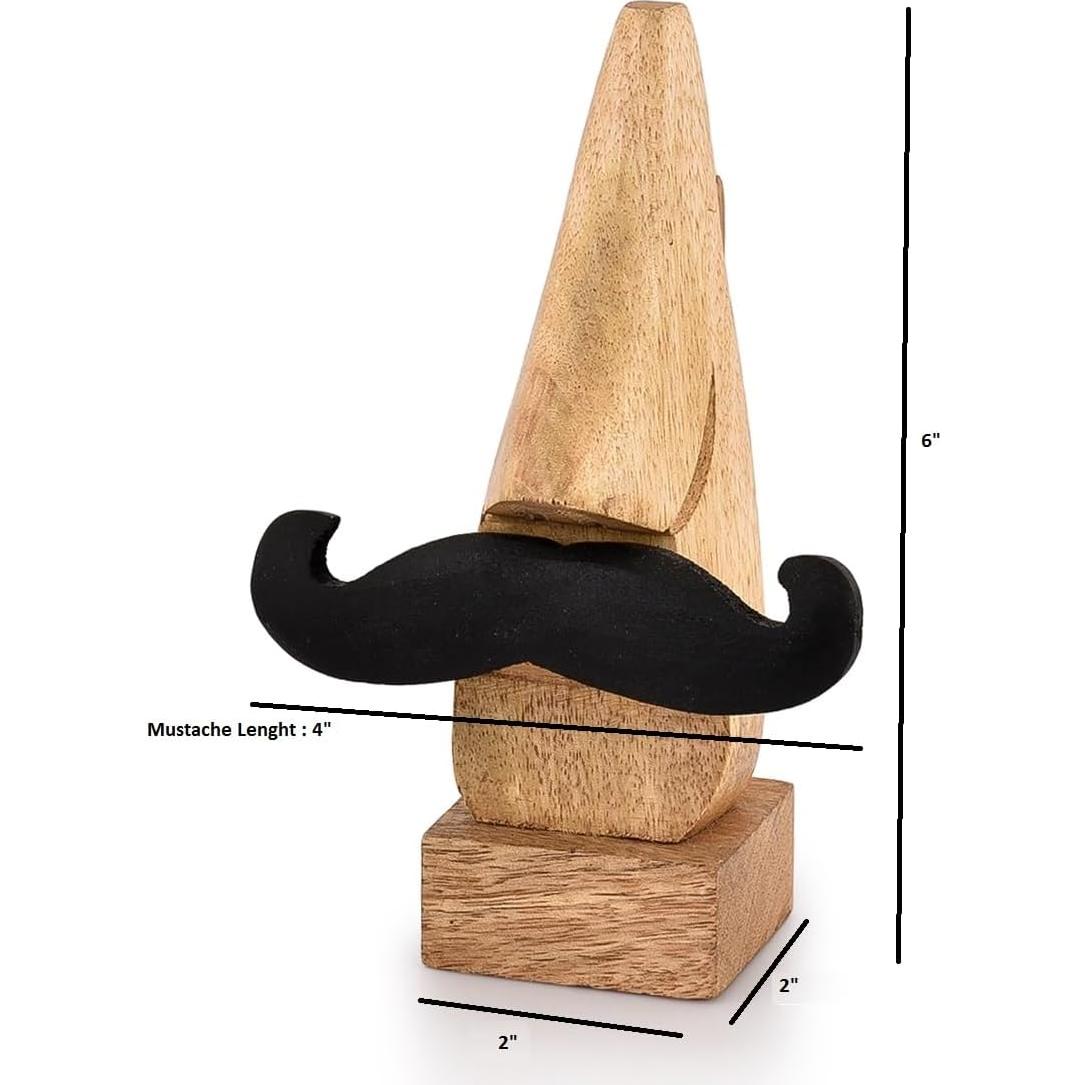 Soporte de exhibición NIRMAN de madera para gafas - 15.24 cm