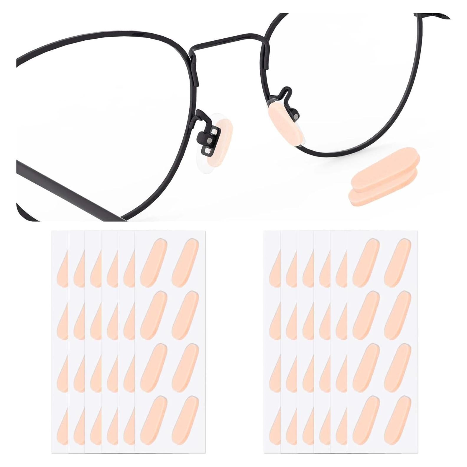 48 Almohadillas Nasales Suaves Autoadhesivas SooGree 1mm Piel