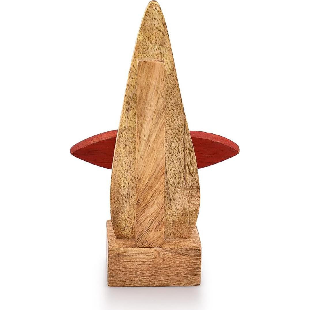 Soporte para Gafas de Madera NIRMAN Nariz 15.24 cm