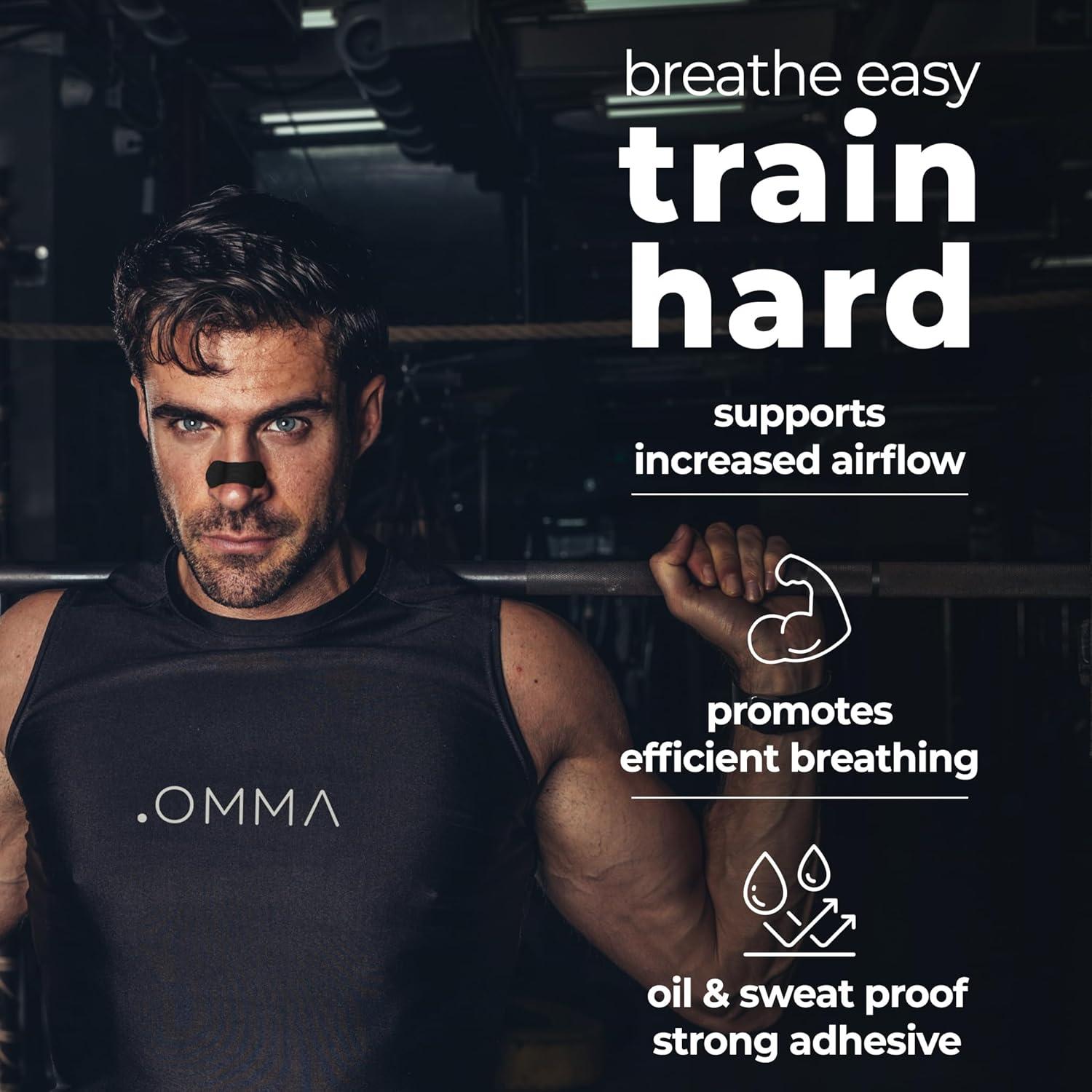 Tiras Nasales OMMA para Ronquidos - 30 Unidades - Ayuda Respiratoria