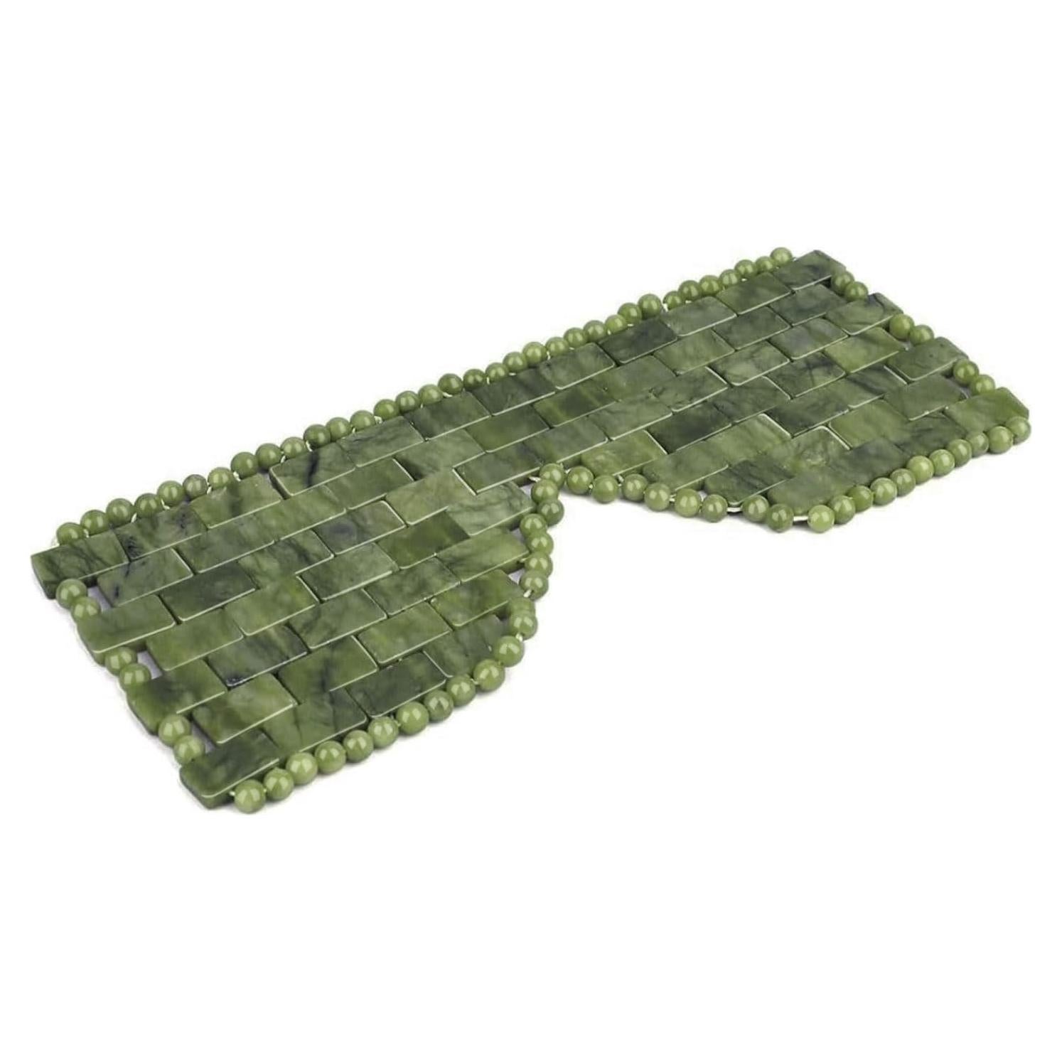 Máscara de Ojos de Jade LazyGa 100% Natural para Relajación