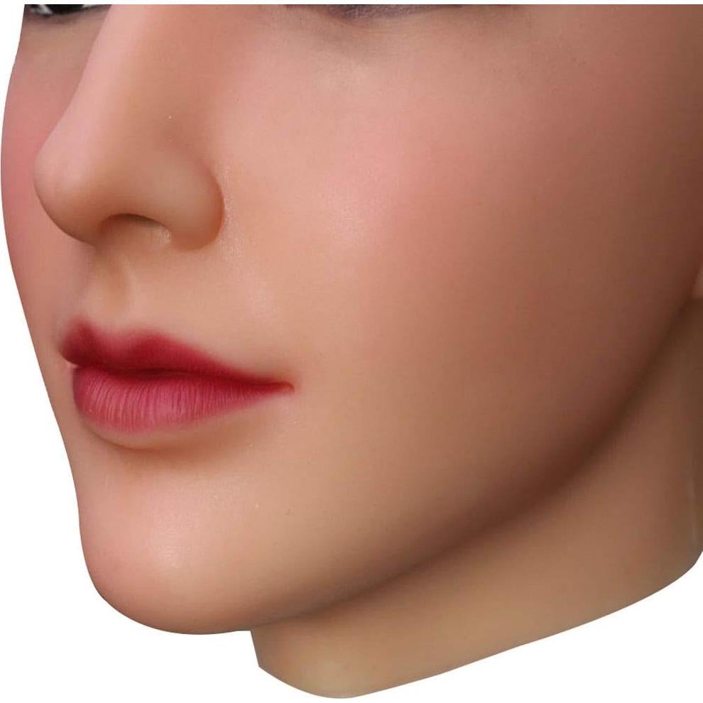 Máscara de Silicona Realista LCUPPON para Crossdressing Beige