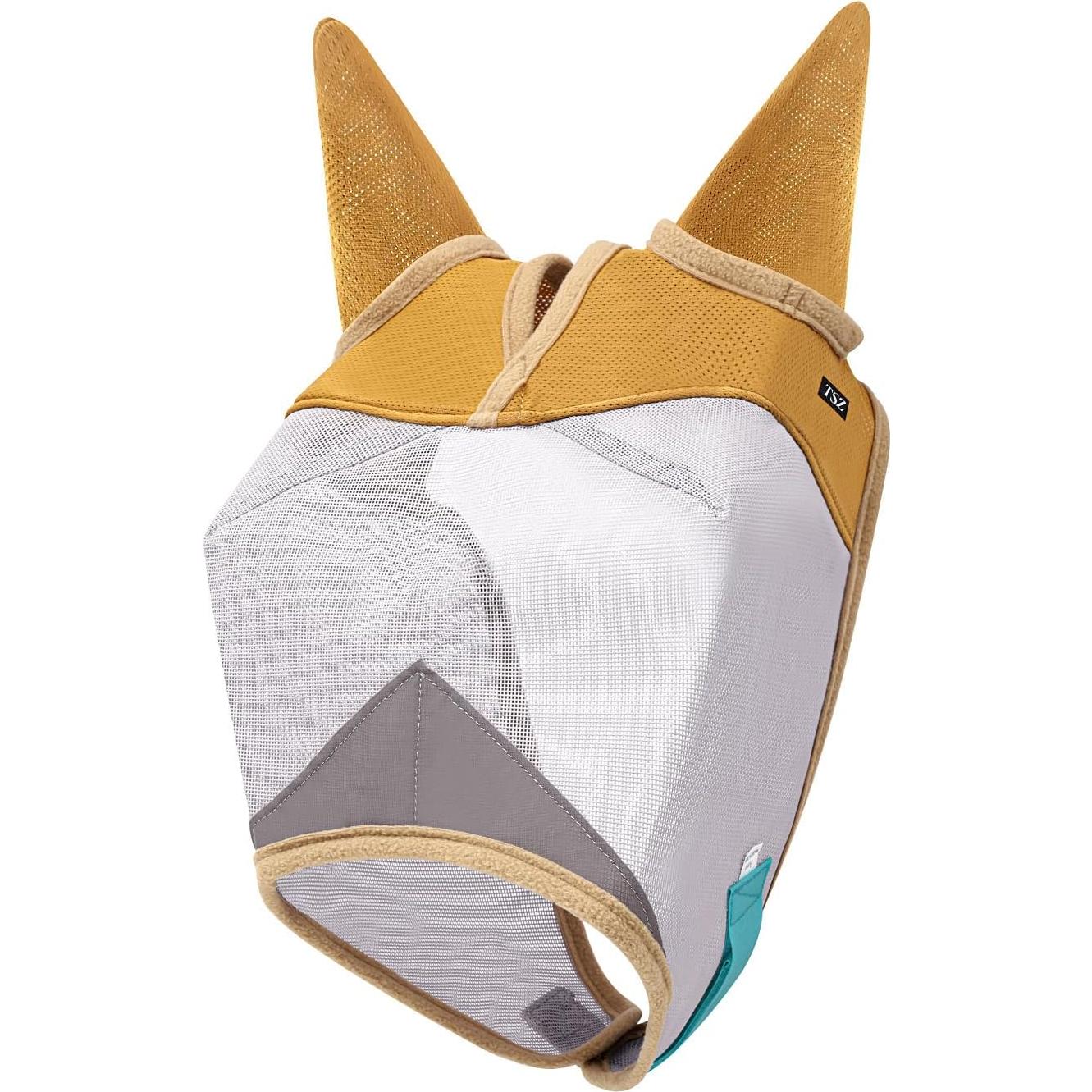 Máscara para Moscas de Caballo The Sunny Zebra, UV 70%, Tamaño Caballo