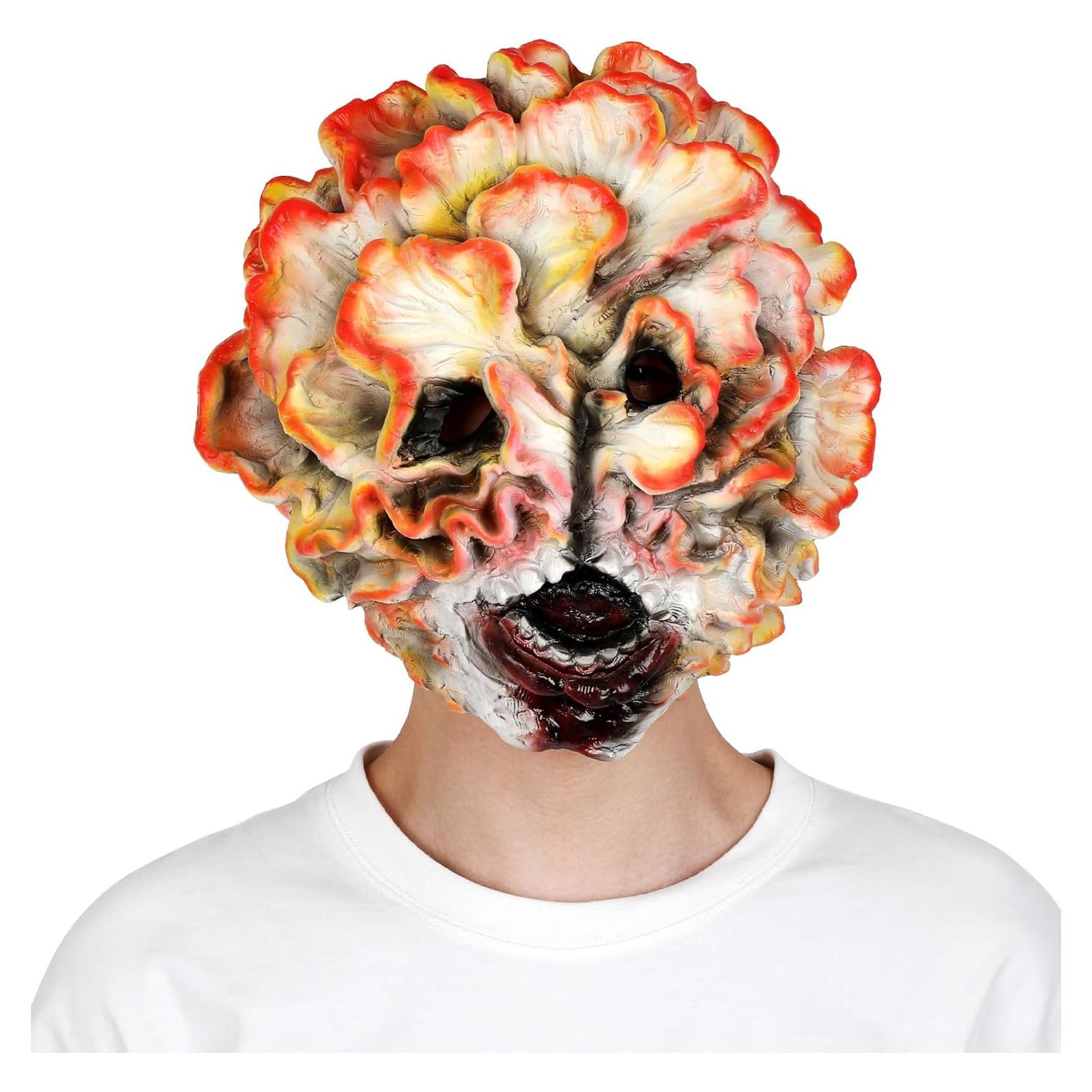 Máscara de Halloween Clickers Varuotu - Zombie Champiñón