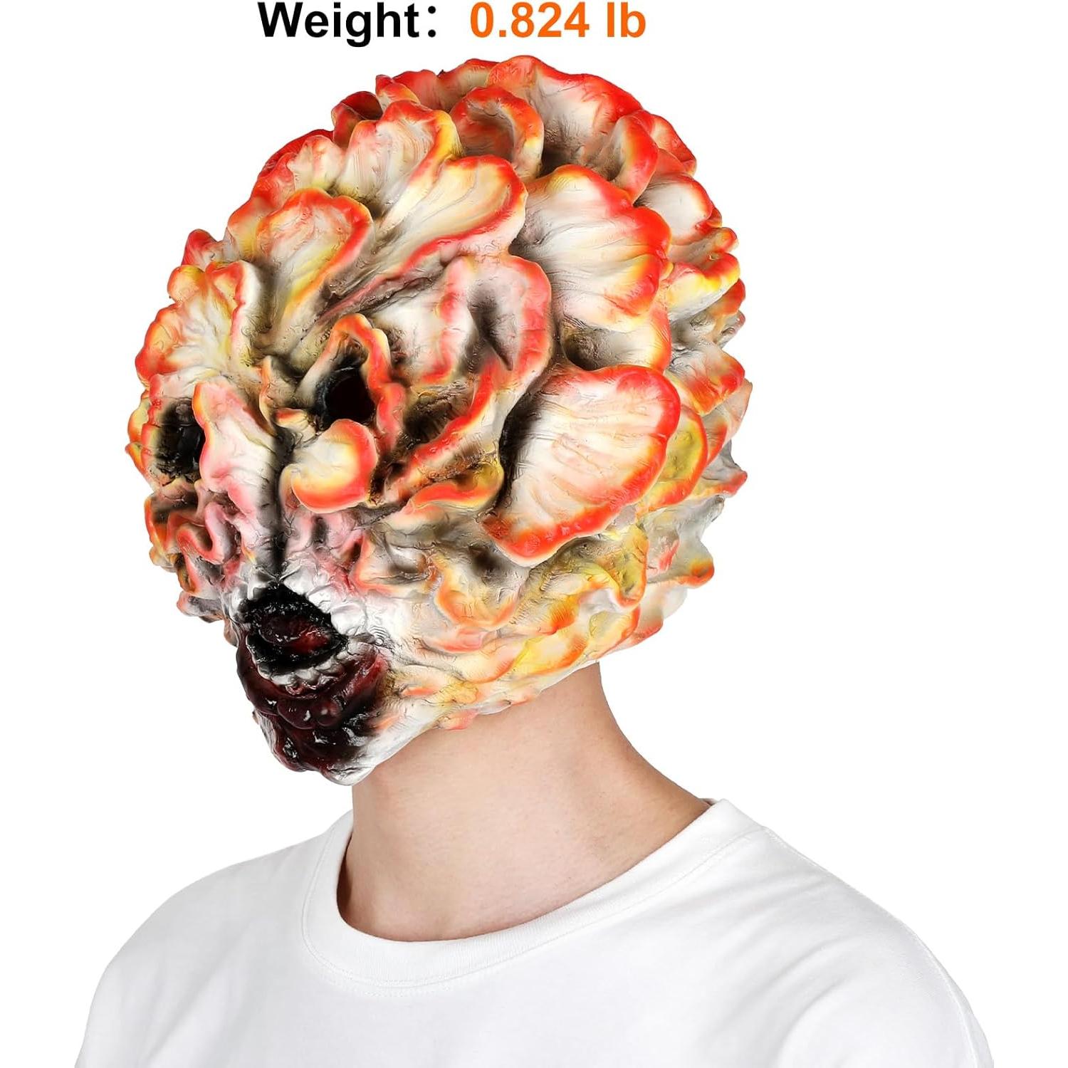 Máscara de Halloween Clickers Varuotu - Zombie Champiñón