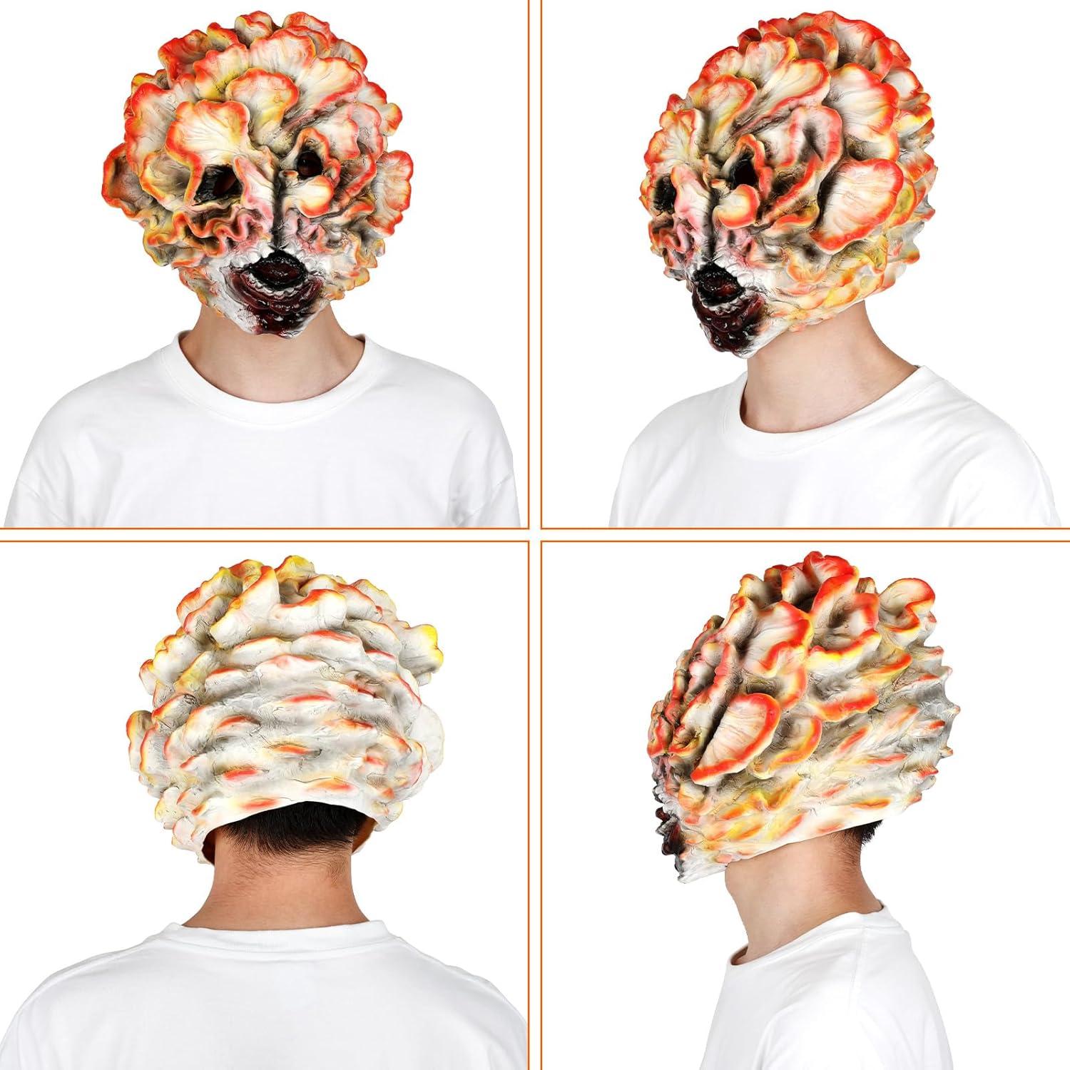 Máscara de Halloween Clickers Varuotu - Zombie Champiñón