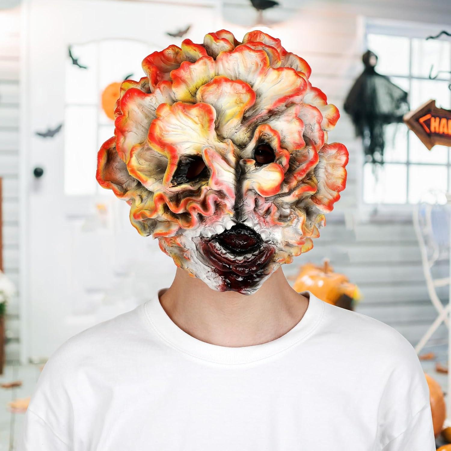 Máscara de Halloween Clickers Varuotu - Zombie Champiñón