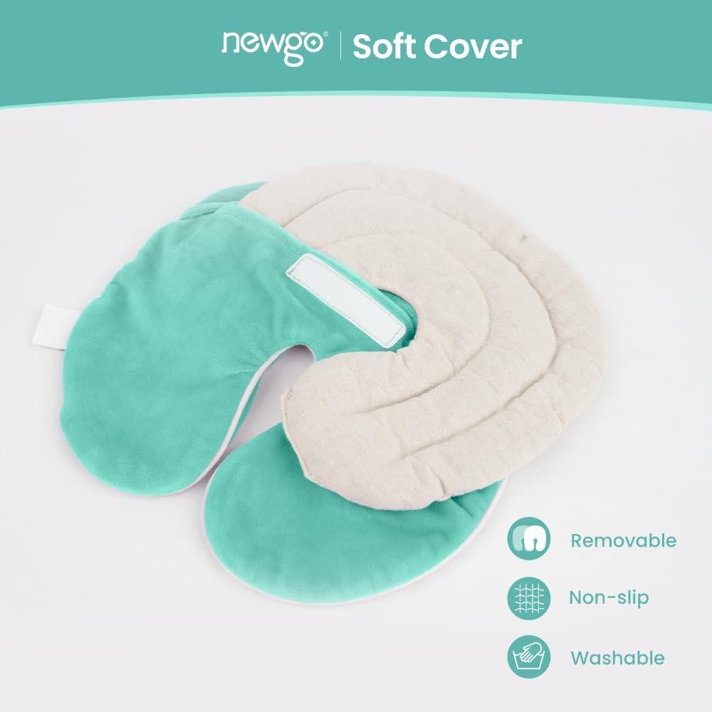 Máscara Calor Alivio Sinusal NEWGO Verde 20.7x10.4cm