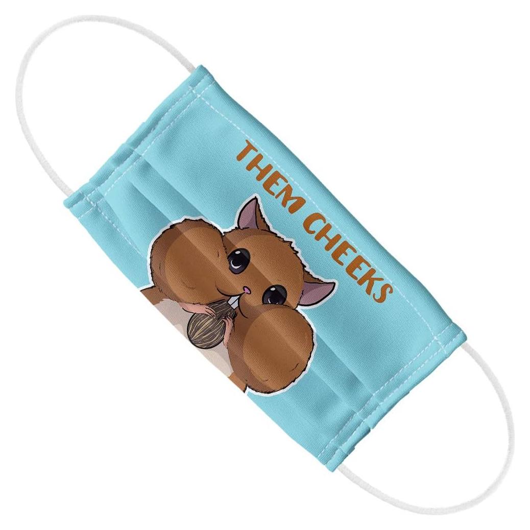 Máscara Facial Reutilizable Popfunk Hamster Unisex 1 Capa
