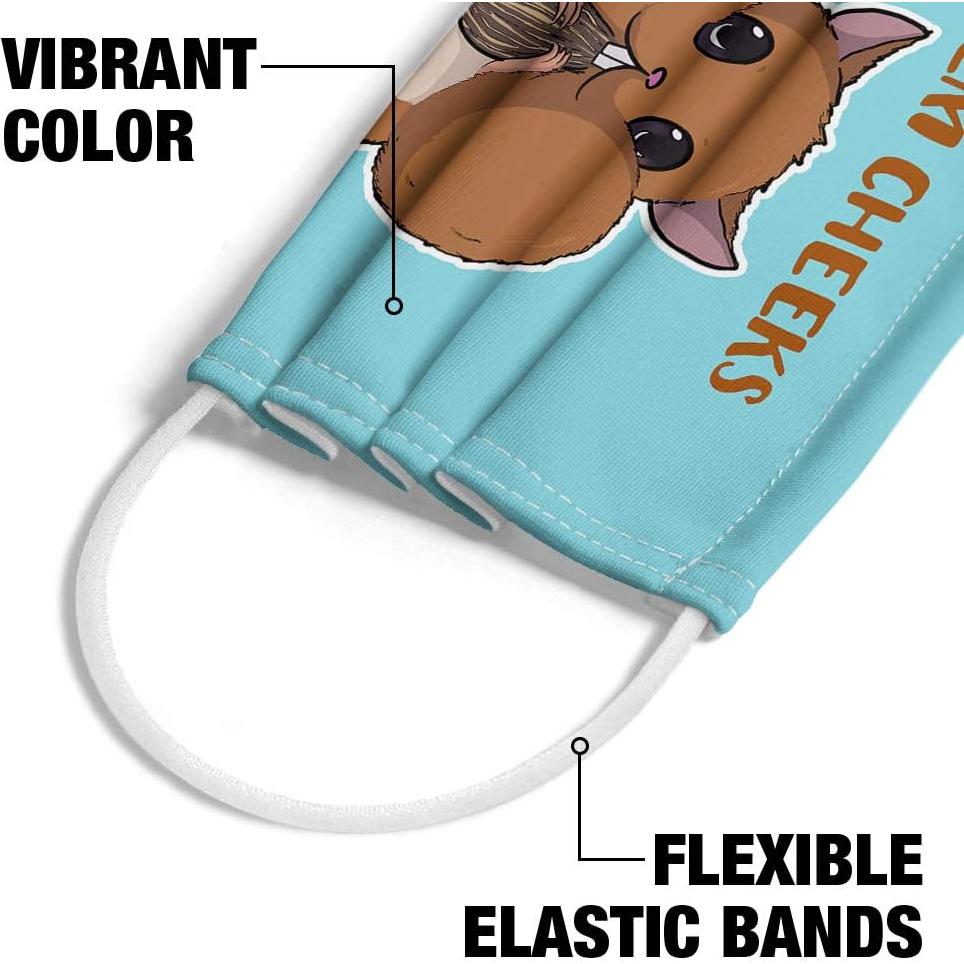 Máscara Facial Reutilizable Popfunk Hamster Unisex 1 Capa