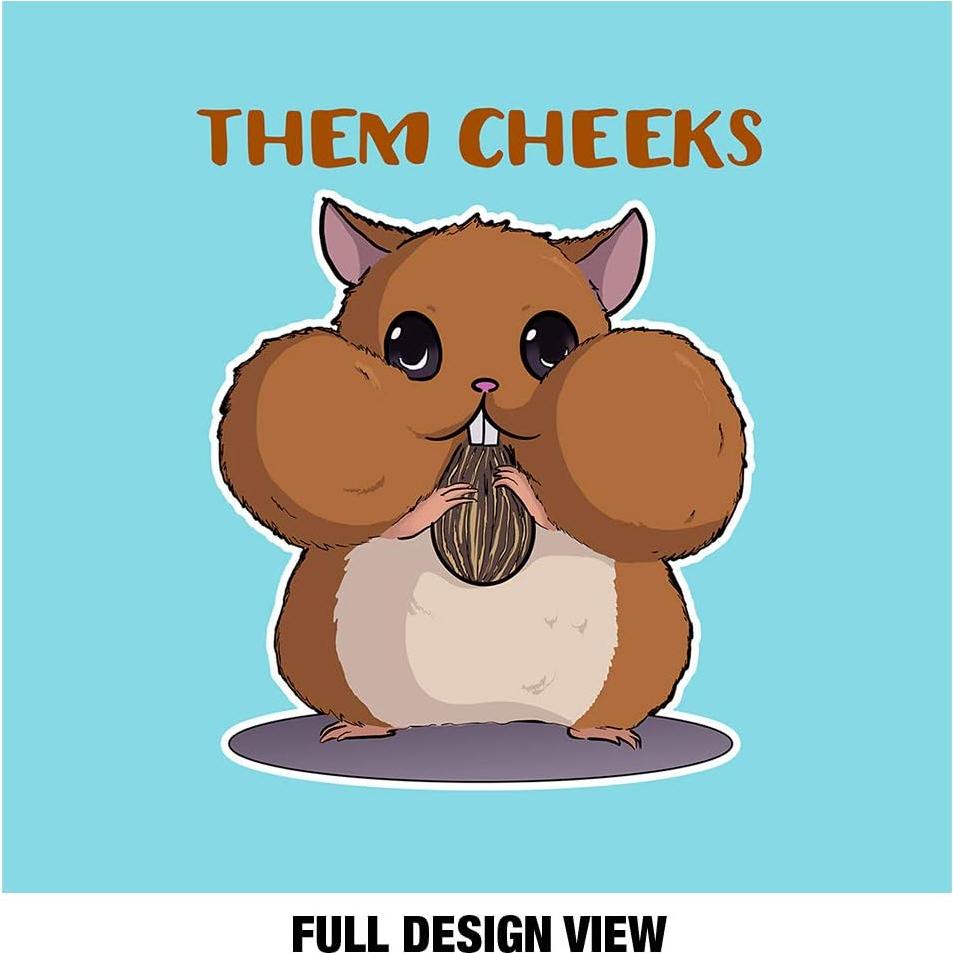 Máscara Facial Reutilizable Popfunk Hamster Unisex 1 Capa