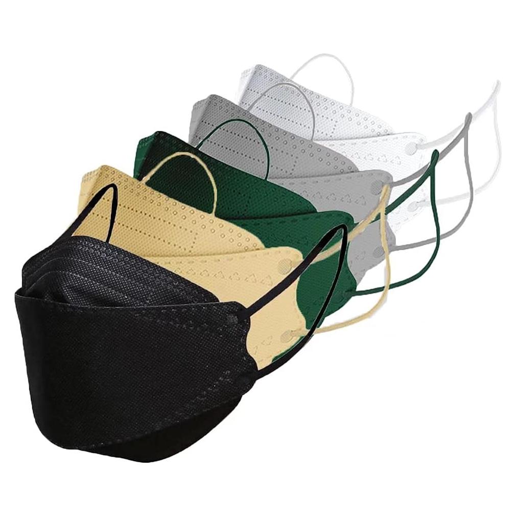 Mascarillas Faciales Rmaytiked 50 Pcs 4 Capas 3D Multicolores