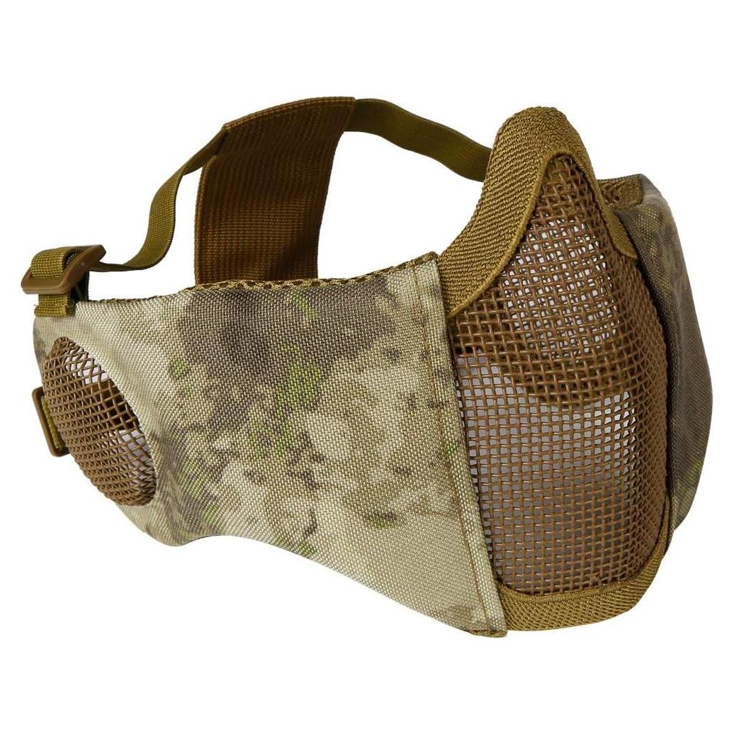 Máscara de Malla Airsoft AOUTACC AT, Protección 600 FPS
