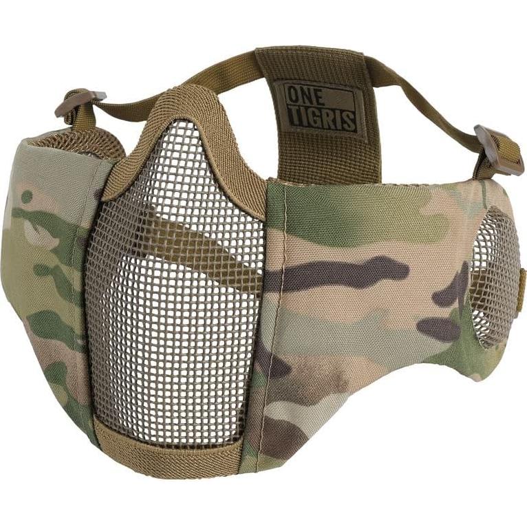 Máscara Táctica Plegable OneTigris con Protección para Oídos