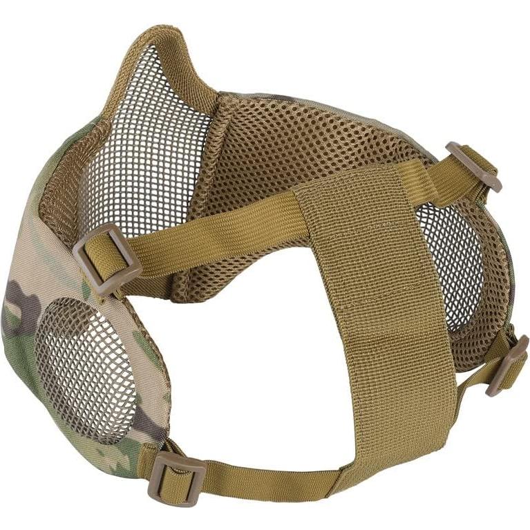 Máscara Táctica Plegable OneTigris con Protección para Oídos