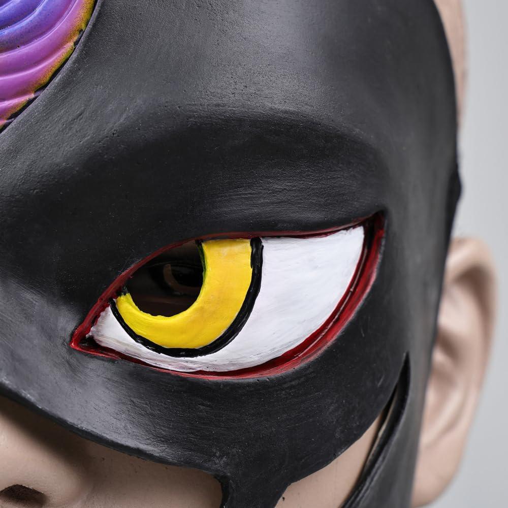 Máscara de Cosplay de Medio Rostro JCvCX Ojo Maligno Láttex