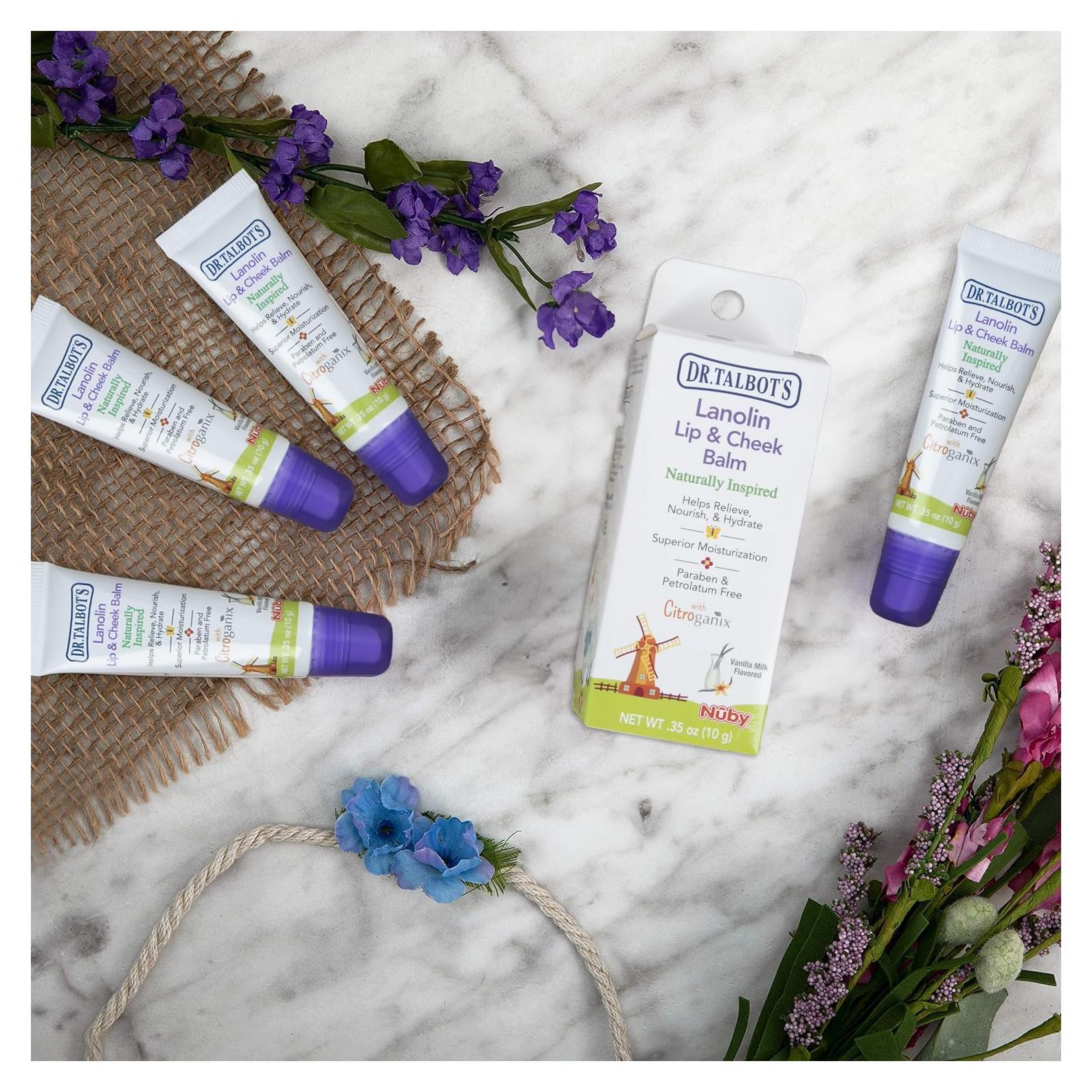 Bálsamo Labial y de Mejillas Dr. Talbot 4x9.92g Lanolina