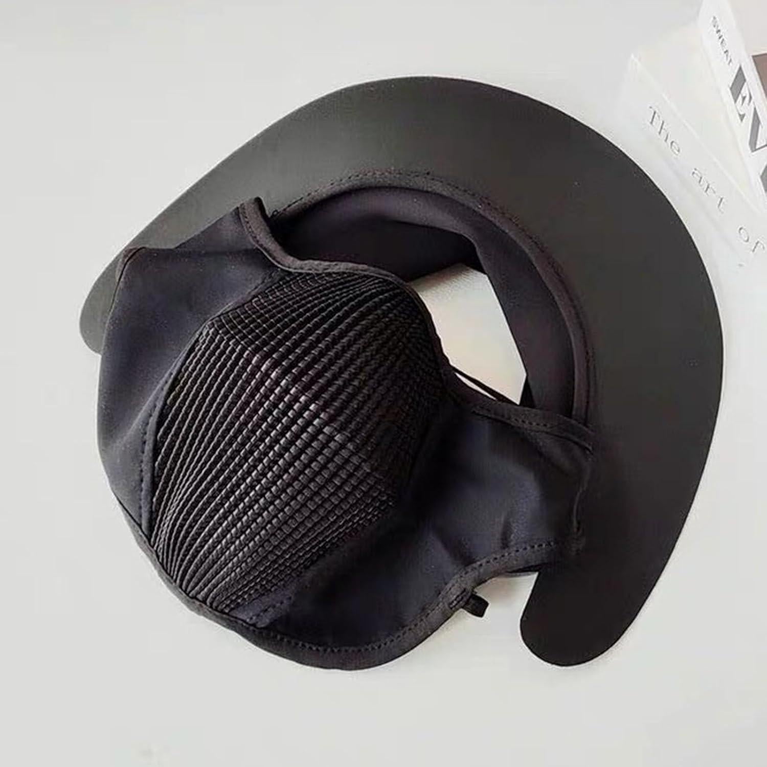 Máscara de Protección Solar Unisex UPF 50+ con Visera Ancha