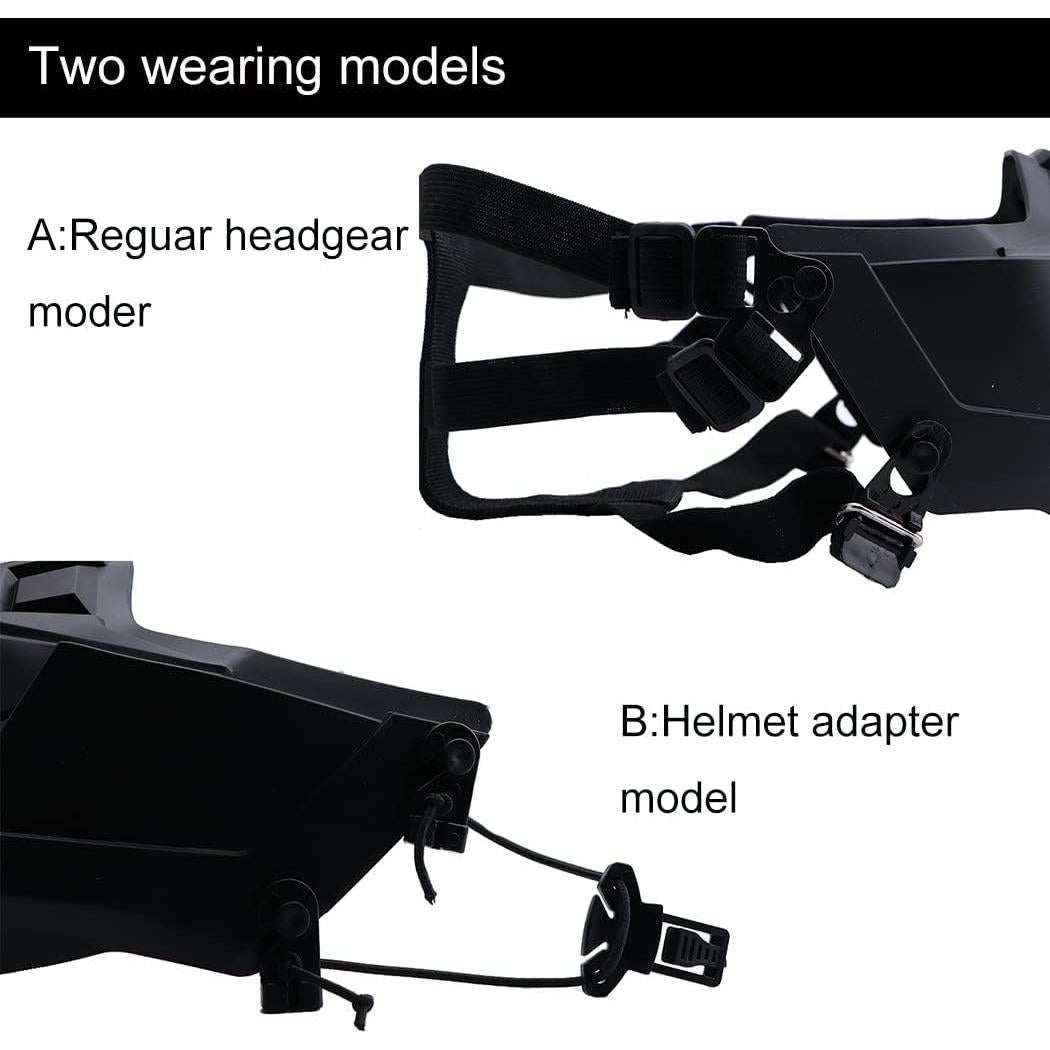 Máscara de Airsoft Yeesport 4546 con Correa Ajustable - Negro