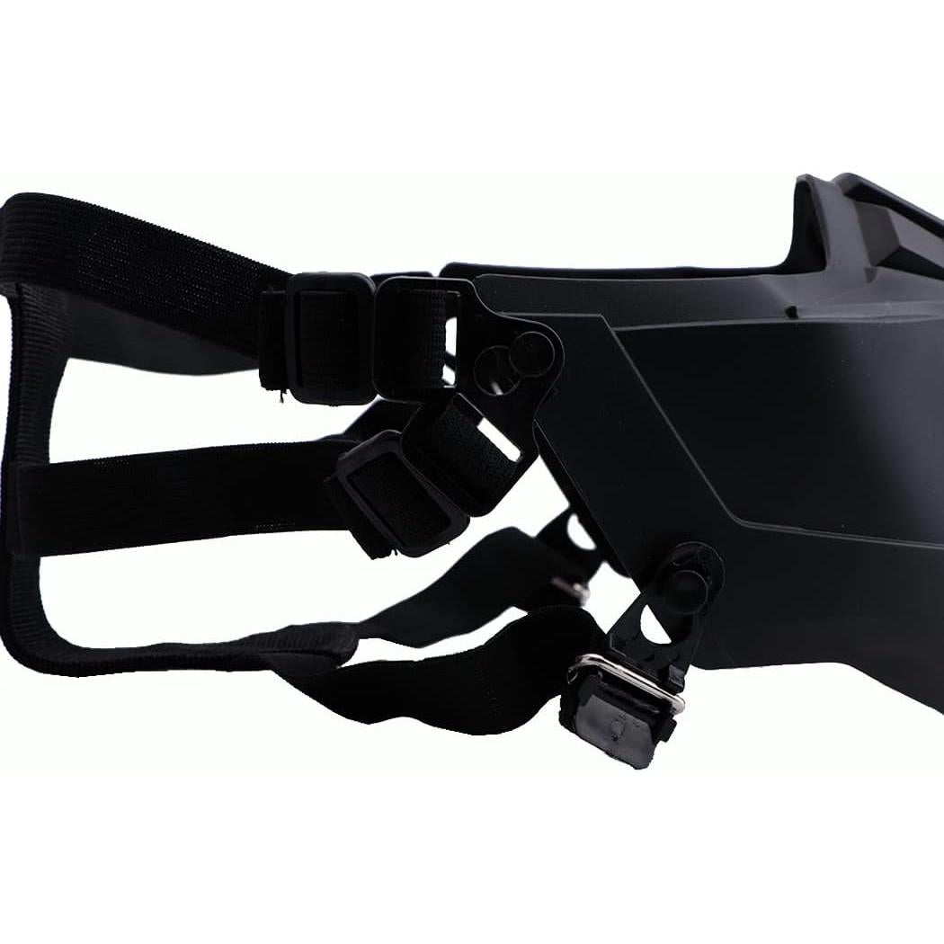 Máscara de Airsoft Yeesport 4546 con Correa Ajustable - Negro