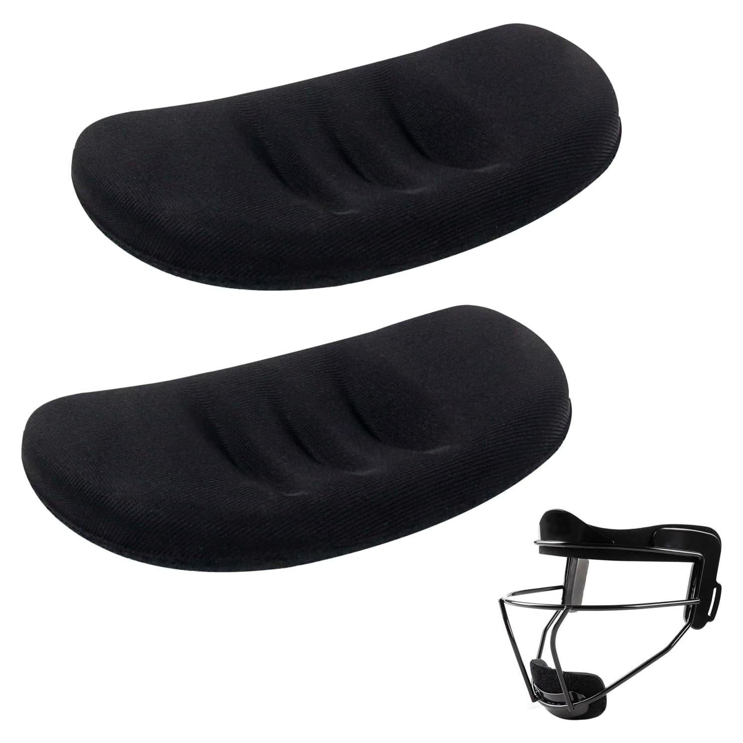 Almohadilla de Barbilla de Reemplazo MingQiEven 2 Pcs para Casco de Beisbol