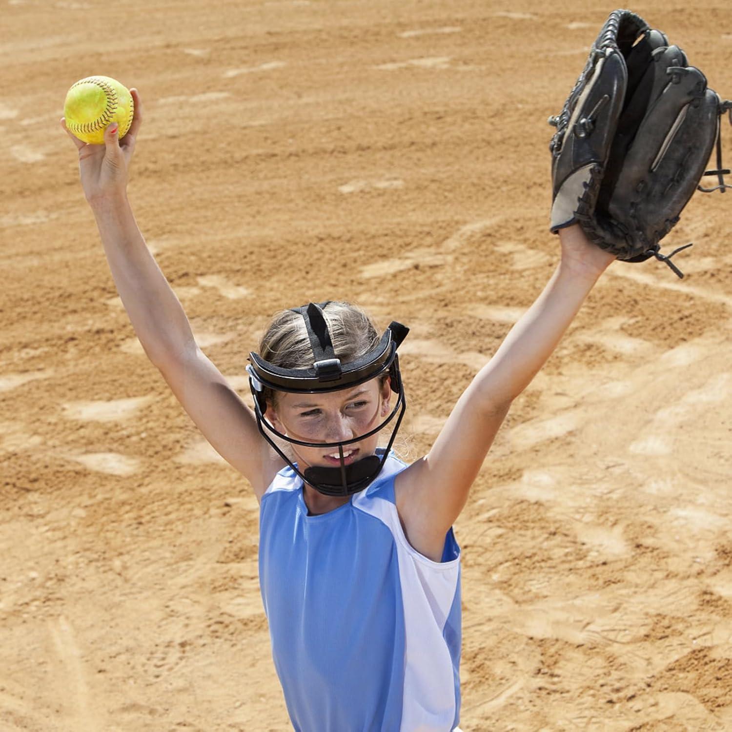 Almohadilla de Barbilla de Reemplazo MingQiEven 2 Pcs para Casco de Beisbol