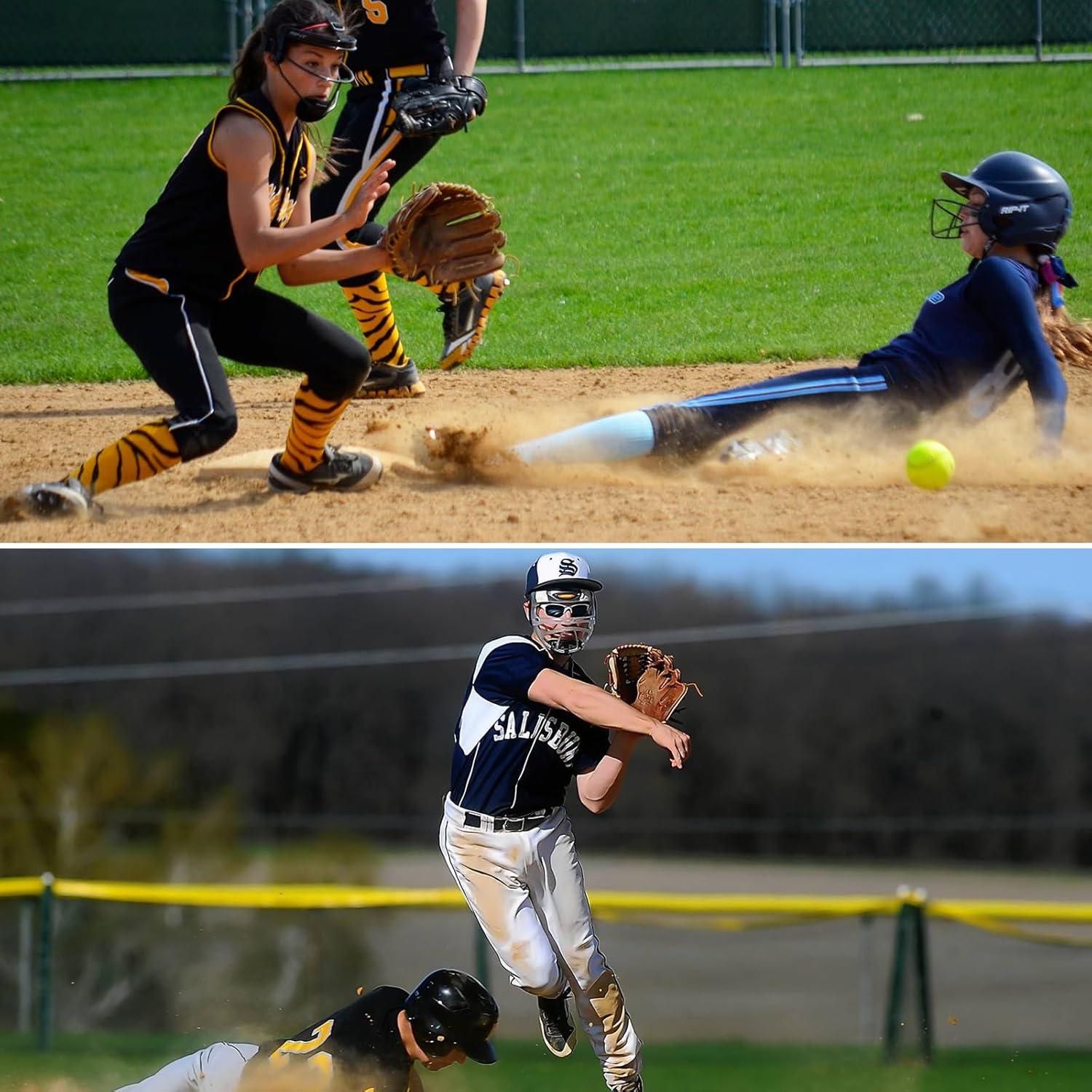 3 Almohadillas de Barbilla OctinPris para Casco de Softball