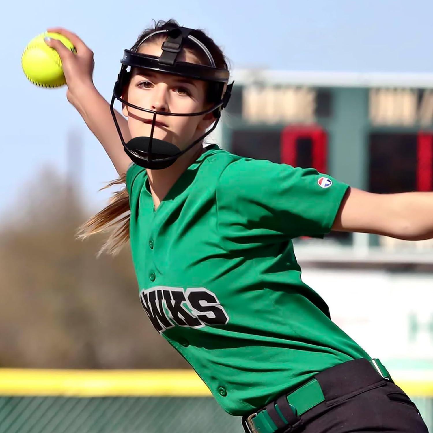 3 Almohadillas de Barbilla OctinPris para Casco de Softball