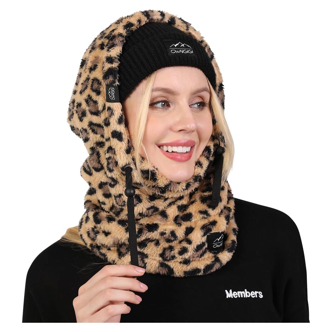 Pasamontañas de Invierno OWNGIGI Unisex Resistente al Viento