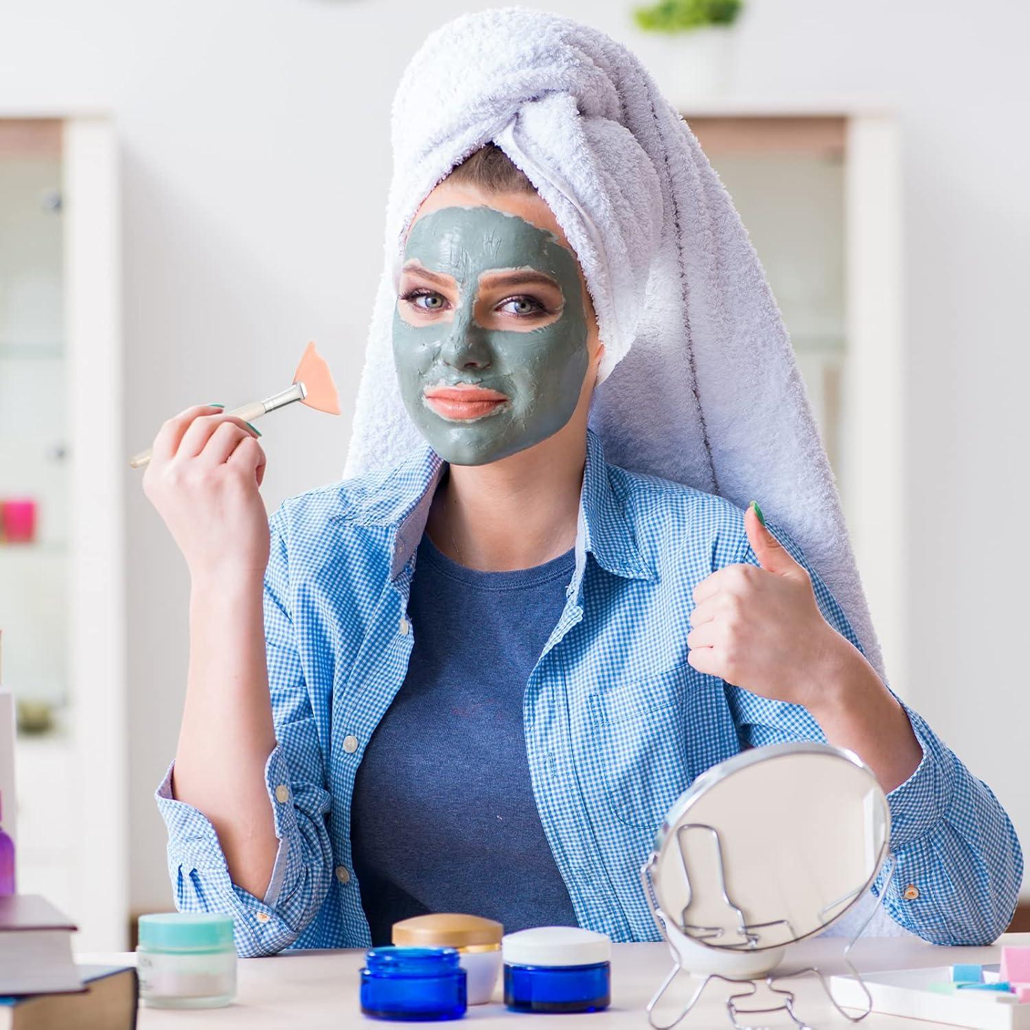 Conjunto de 32 Brochas de Maquillaje Honeydak - Rosa y Blanco
