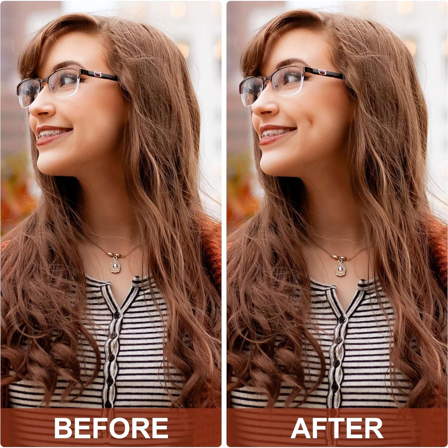 Creador de Hoyuelos Facial CustomyLife 2pcs Rojo Oscuro