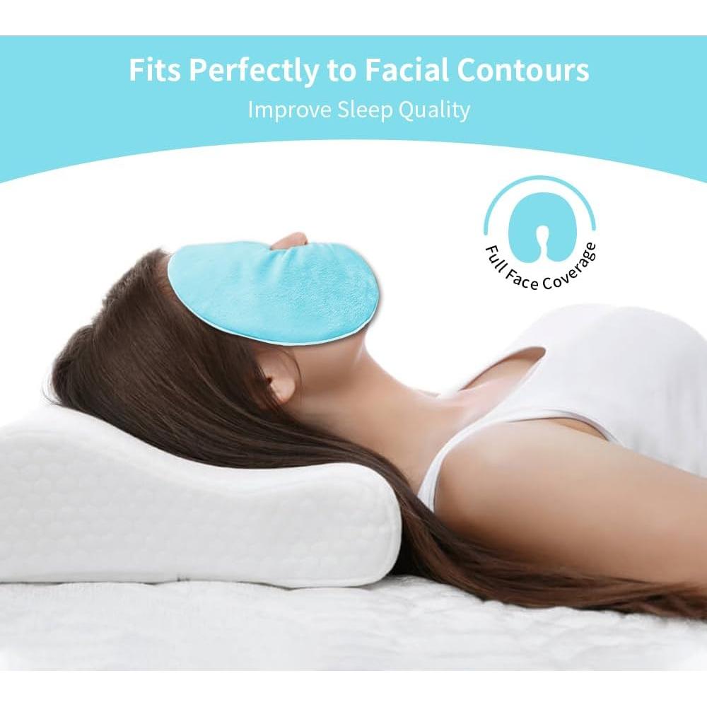 Máscara Facial Calentada CONBELLA para Alivio de Dolor