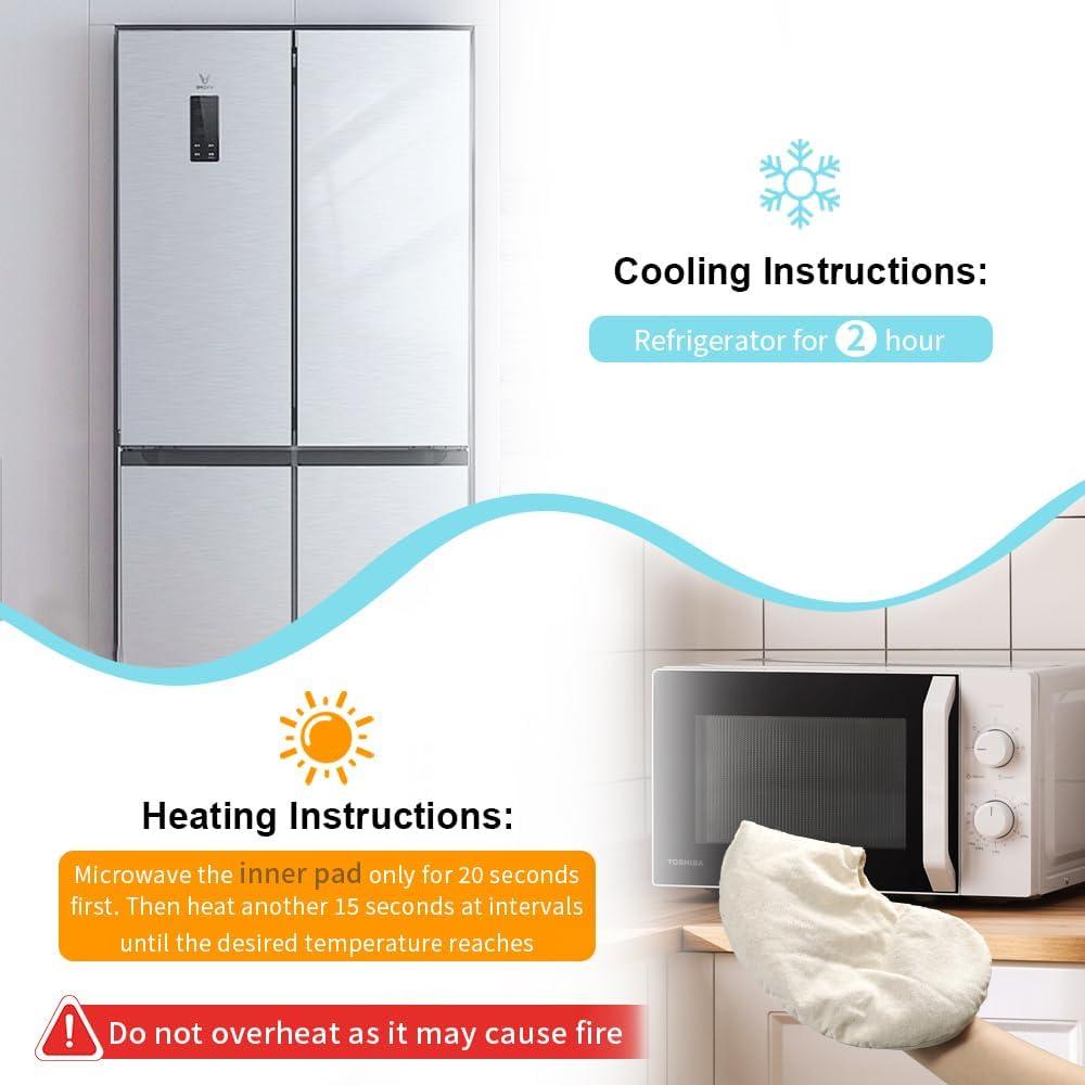 Máscara Facial Calentada CONBELLA para Alivio de Dolor