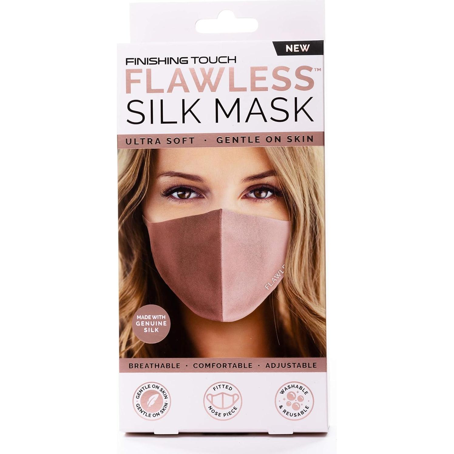 Mascarilla de Seda Lavable SPF 30 Rosa - 1 Unidad